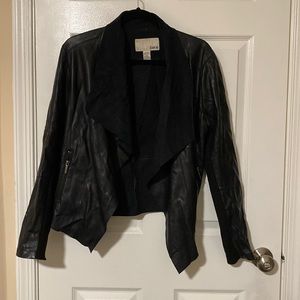 Faux Leather Jacket
